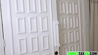 Stepdaughter keeps teasing stepdad with her body