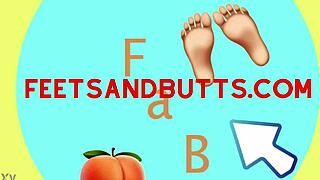 18 year old teen girl shows her feet in preview 1