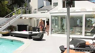 Lesbians rim and fist for gaping fetish play