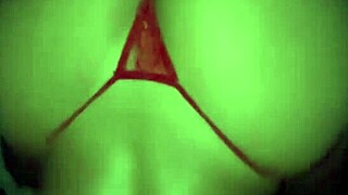 wife cumming on black cock in swing house glory hole