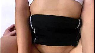 Petite tetona gets missionary pounding after school 😘