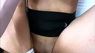 petite busty girl gets missionary pounding after school