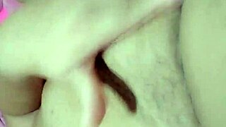 Cleaning the honey off my vibrator and cumming more part 2