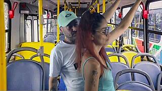 Young Student Fucked on Public Bus