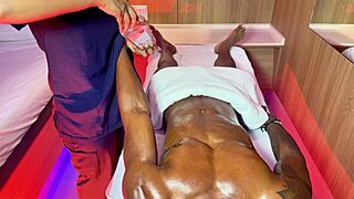 Big Tits Latina MILF Seduces Boy During Rough Massage