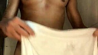 Young Guy With Thick Cock Jerking Off In Shower!