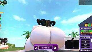 Whorblox Chapter 1: Big Ass Surprise With Monster Cock Cumshot