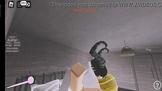 Intensely fucked by devil in roblox game session