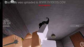 Intensely fucked by devil in roblox game session