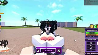 Whorblox Chapter 1: Big Ass Surprise With Monster Cock Cumshot