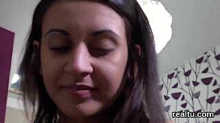 glamorous czech kitten got seduced in the mall, then screwed in pov with hardcore action