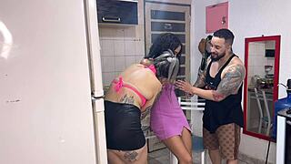 curious neighbor begs for midnight fuck