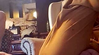 does this fine ass tranny take a big dildo in her ass