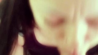 Delicious homemade blowjob with great deep throat skills!