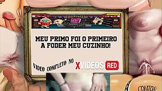 meu primo foi o primeiro a foder meu cuzinho