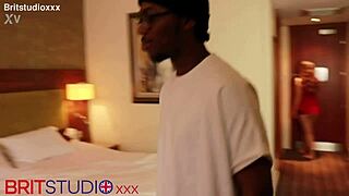 Hey, that 19-year-old teen gives an interracial handjob like a pro