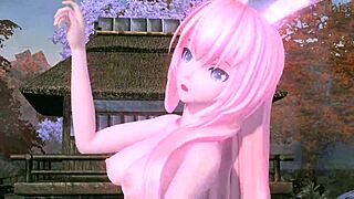 Megurine Luka In Single Red Leaf Project Diva Nude Mod Full Nude