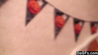 Sexy caribbean pirate girl strips for the cam in amateur webcam show