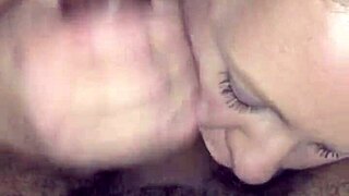 Cheating milf sucking bbc start to finish