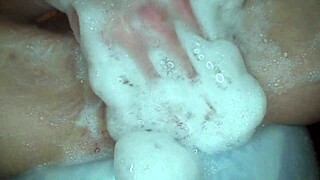 Japan granny nobuko tachikawa proudly shows her pink pussy framed by hairy creampie lips