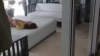 callie calypso gets bent over for pov doggystyle fucking