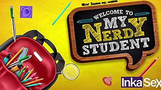 maestra milf mexicana de enormes tetas seduce y folla por el ano con alumno nerd 😍🍑