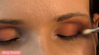 Jeny Smith Red Corset And Stockings Photo Shoot