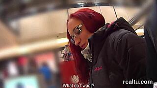Gorgeous Czech Kitten Gets Teased in the Mall and Pounded in Pov!
