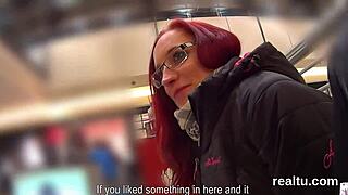 Gorgeous Czech Kitten Gets Teased in the Mall and Pounded in Pov!