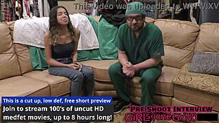 Doctor Tampa Sounds Aria Nicole's Urethra!