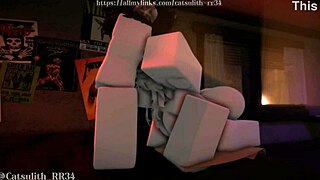 Relaxing fun in her room during sunset!