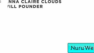 sexy blonde teen gives wet handjob