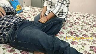 My young slutty step sister sucks cock in front of friends, what a voyeur moment