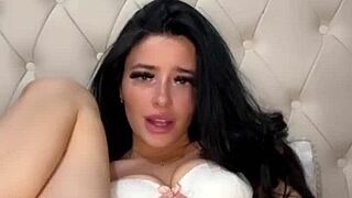 Teen american exchange student explores solo pleasure with toys and fingers