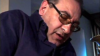 The Old Man And The Horny Milf Engage In Intense Anal Fucking With Doggystyle And Cumshot