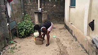 She Couldn't Resist Fucking The 2 Biggest Dicks In The Hood