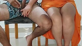 My Stepsister's Prostitute Got Too Excited At Dinner With Our Stepfathers They Caught Us But She Kept Riding Real Homemade