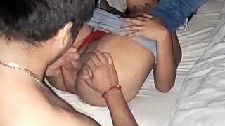 Eating My Sister-In-Law's Impressive Ass After the Party Homemade Video with Rough Anal Fucking