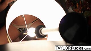 Taylor Vixen Masturbates In Hotel Room With Big Tits Exposed