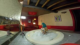 Pussy to mouth in the jacuzzi, Mia Niqab.