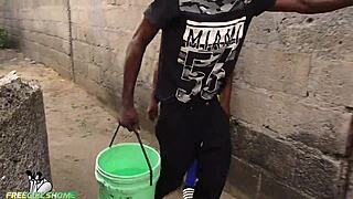 Stranger Assists with Well Water, She Repays with Eager Sex