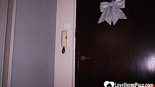 he delivers food, i deliver my wet pussy to his cock