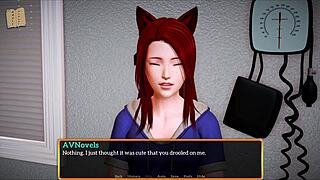 Exploring my new family in an intriguing game 560