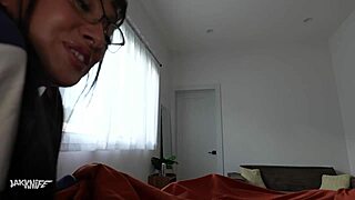 Sharing a Bed with Big Titty Goth Girls Effy Cutie and Natasha Noel in Rough Doggystyle and Riding