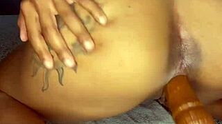 Serenity Love solo ebony compilation with piercings