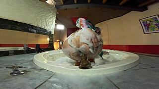 Pussy to mouth in the jacuzzi, Mia Niqab.