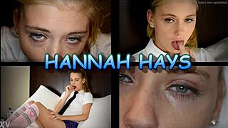 Is Hannah Hays Sucking In Her School Uniform?