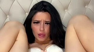 Petite British Brunette Slut Toys Herself With Dildo