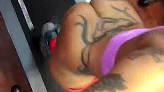 Cherokee Treadmill Workout Showcasing Impressive Booty