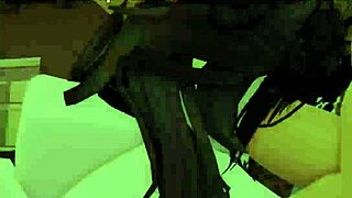 Cosplayer girl takes me home, making me feel so excited